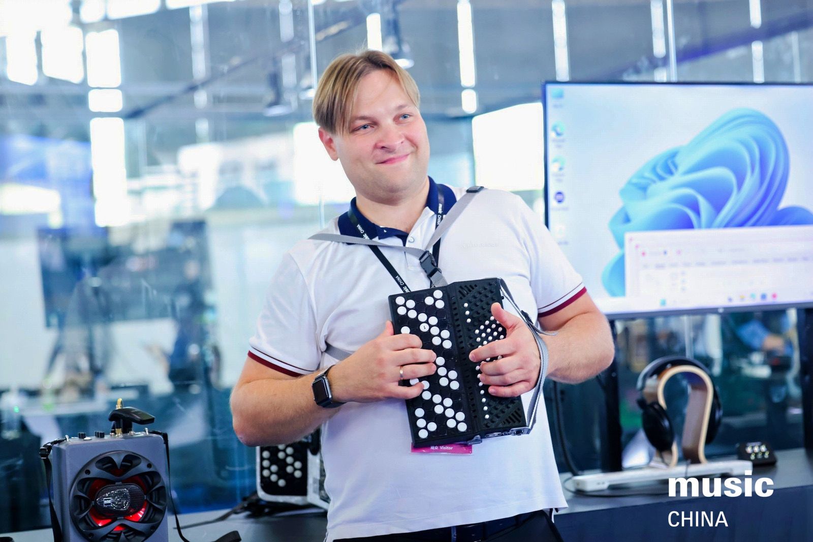 Digital Accordion at Music China