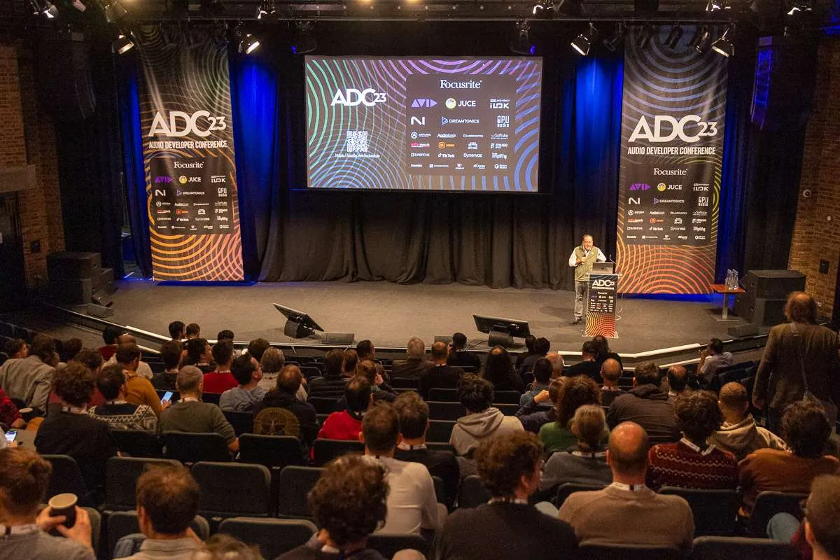 ADC Talk in the main hall