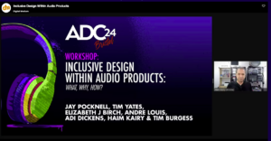 Audio Developers Conference 2024 Music Accessibility Video Image