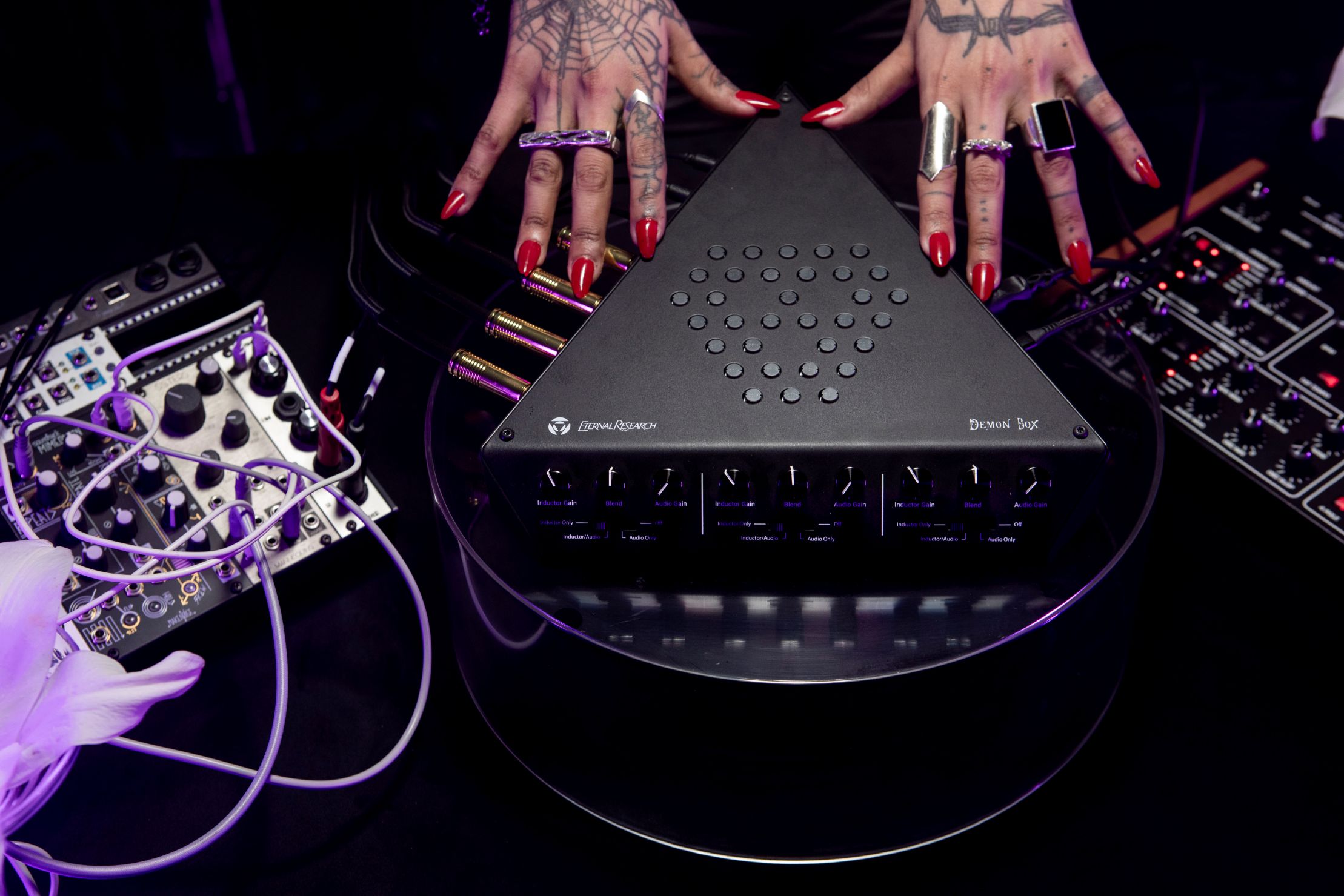 Demon Box with hands for control